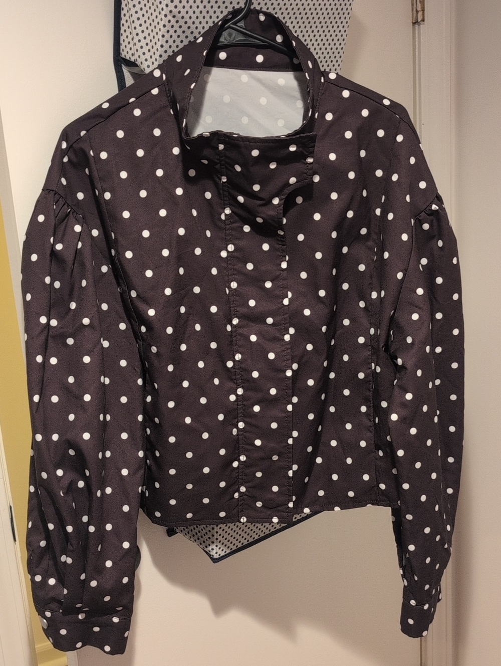 Polka Dot Brown Women's Jacket